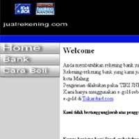 Aktivitas Jual Rekening Melenggang di Internet