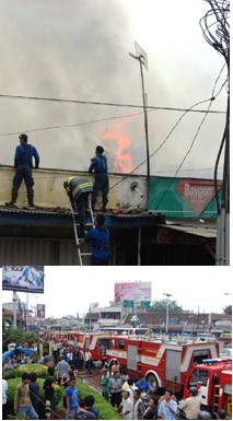 7 Kios Pasar Gerendeng Hangus