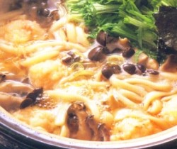 Udon Kuah Bola Udang Jamur