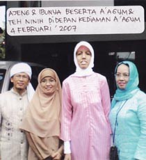 Berteman Radio, Ajeng Marfans Syndrom Kian Cerdas