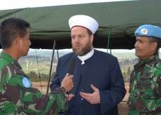 Ulama Lebanon Kunjungi Markas Pasukan Indonesia di Beirut