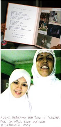 Tinggalkan RS, Ajeng Marfans Syndrom Lanjutkan Bukunya