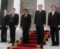 Upacara Penerimaan Dubes Baru oleh SBY Ditonton Bule