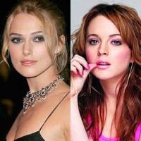 Keira Knightley-Lindsay Lohan Batal Jadi Lesbian