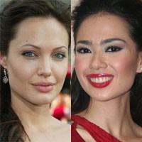 Catherine Wilson Jadi Siluman Angelina Jolie 