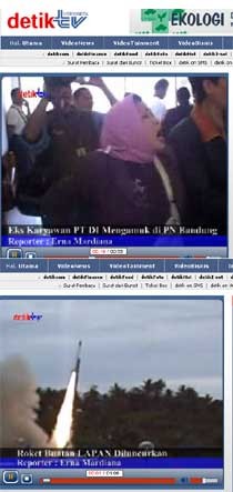 Menyaksikan Roket di detikTV