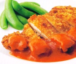 Fried Chicken Steak Saus Tomat