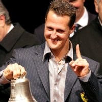 Schumi Akhirnya Gembira di Ultah Ferrari