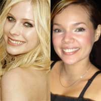 Avril Lavigne Temani Dewi Sandra