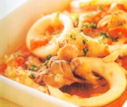 Cumi Panggang Tomat