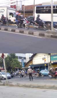 Libur Panjang Tuntas, Jalur Busway Diterobos