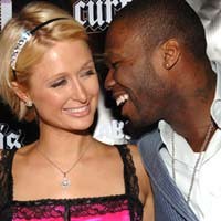 Paris Hilton-50 Cent Bercumbu Mesra