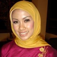 Melanie Putria Was-was Akibat Gempa
