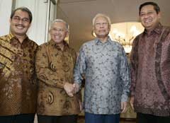 Ketua DPR Sambut Baik Damai BPK dan MA di Istana