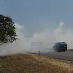 3 Jalur Mudik Rawan Asap