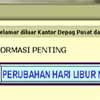 Cuti Bersama 31 Desember di Web Depag & Menko Kesra Kok Beda?