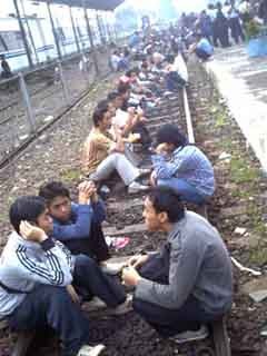 Pasca Badai, KRL Kembali Normal