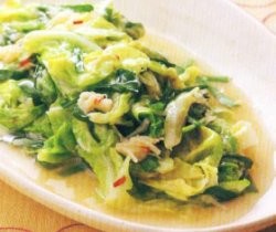 Lettuce Tumis Scallop