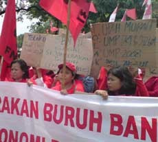 Long March ke Istana, Buruh Teriak UMN Rp 1,2 Juta 