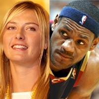 James & Sharapova Bintang Muda Terkaya