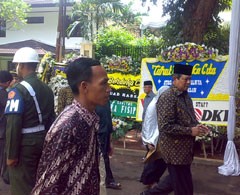 Presiden SBY Melayat Fuad Hassan