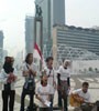 Demo Hari Ibu Hibur Pengguna Jalan Sepanjang Bundaran HI