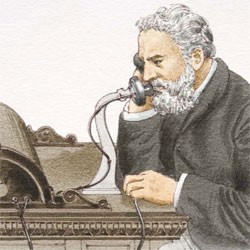 Alexander graham bell telefon