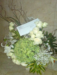 Harmoko Kirim Karangan Bunga untuk Soeharto