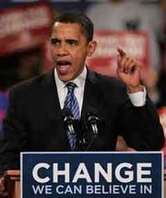 Pidato Obama Diganggu Belasan Orang Antiaborsi