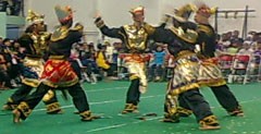 Pencak Silat Joko Tole Ramaikan Malam Tahun Baru Hijriah
