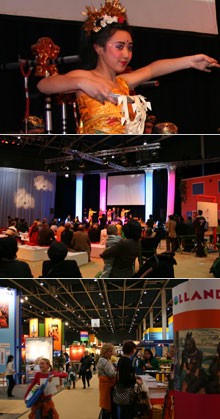 VIY2008 Tebar Jaring di Vakantiebeurs Belanda