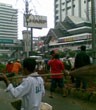 Banjir Rusak Jalur Hijau Thamrin