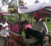 Bendi & Becak Meriahkan Safari Dakwah PKS di Bukit Tinggi