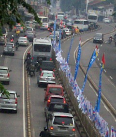 Busway Melawan Arah Diuji Coba di Mampang 25 Februari