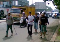 Penjinak Ranjau Jalanan Beraksi