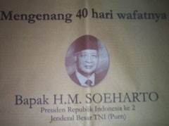 Jelang Tahlilan 40 Hari Soeharto, Jalan Cendana Ditutup