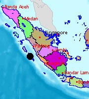 Gempa 5,1-6,4 SR Goyang Painan, Ternate, dan Aceh