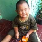 Vincentius Adrian, 3 Tahun; Lelaki; m