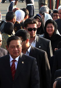 Presiden SBY  Tiba di Iran 