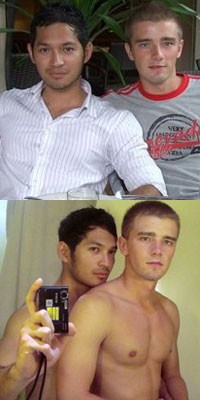 Beredar Foto Mesra VJ Evan dengan Pria Bule