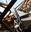 Rumah Tertimpa Pesawat Latih, Warga Pamulang  Syok