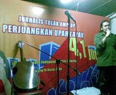 AJI: Upah Layak Minimum Jurnalis Jakarta Rp 4,1 Juta
