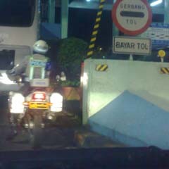 Bukan Cuma Harley, Motor Polisi Juga Sering Masuk Tol