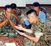 Kapten Marinir AS Masuk Islam di Markas Marinir Surabaya
