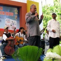 Suara Emas Purnomo Meriahkan Peresmian Kartu Kendali Minah