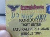 Tiket transjakarta Tidak Bisa Digunakan  