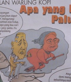 jokowi dan megawati karikatur