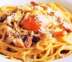 Spaghetti Daging Iga & Telur