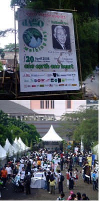 Ratusan Orang Lakukan Aksi Jalan Kaki di Dago