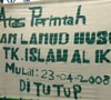 TK Al Ikhlas Ditutup Lanud Husein